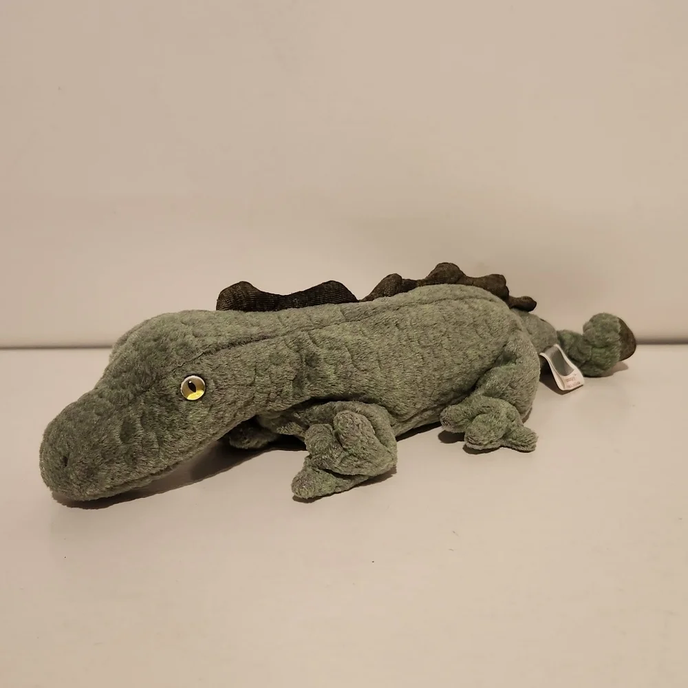 10” Ty Beanie Babies Swampy the Alligator Plush Stuffed Animal